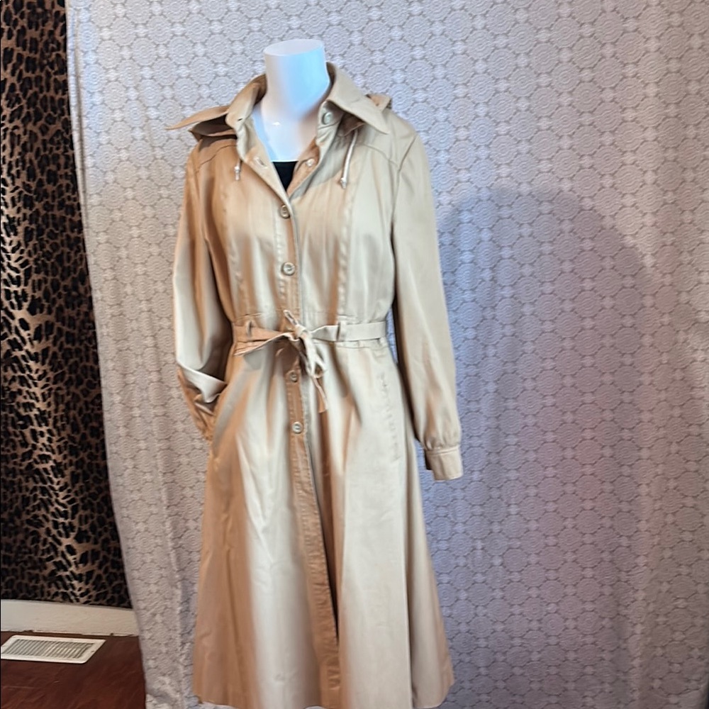 Stylish Beige Trench Coat